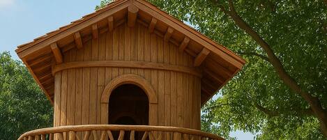 Comfort Tree House, Balcony, Park View | Premium bedding, pillowtop beds, minibar, laptop workspace