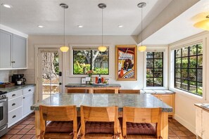 Fridge, microwave, oven, stovetop - 3991 Crane House Carmel - Walk to Town and Beach (Carmel)