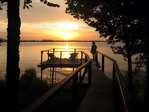 Charmantes Ferienhaus Le Bord de L'eau mit Blick auf die Gironde