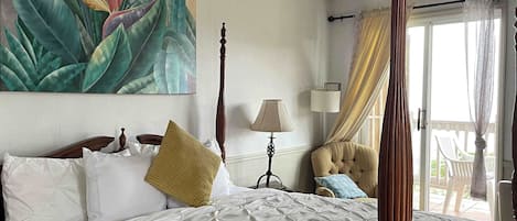 Iron/ironing board, travel cot, bed sheets