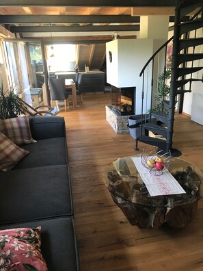 Televisor i llar de foc 