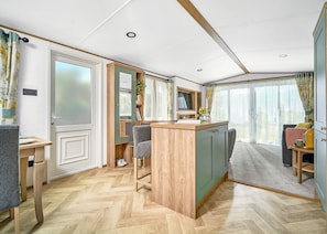 Living area - Diamond 2 Bed Caravan (Pet) (New Quay)