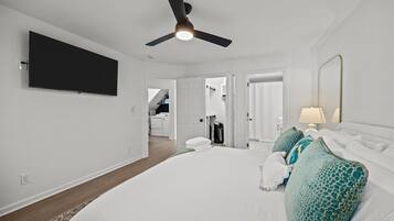 5 bedrooms, iron/ironing board, travel cot, free WiFi