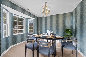 Dining - Spacious Raleigh Retreat | 5BR, Near Village District, NCSU & Downtown (Raleigh)