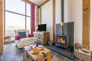 TV, fireplace - 2 Bed in Crugybar (oc-waw324) (Crugybar)