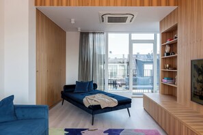 Luxury Twin Room, City View | Living area - Grand House Stockholm (Stockholm)