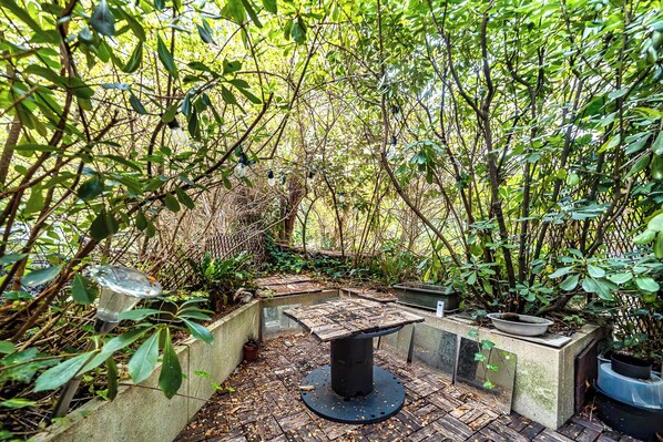 Enceinte de l’hébergement