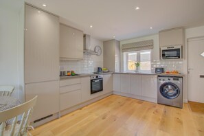 Microwave, oven, dishwasher, highchair
