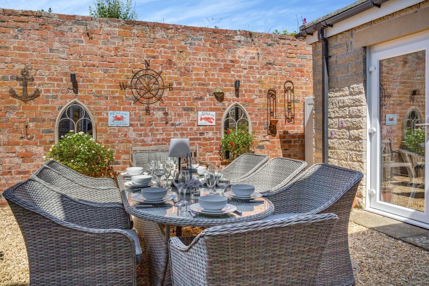 Udendørs spisemuligheder