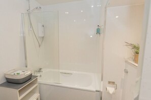 Shower, hair dryer