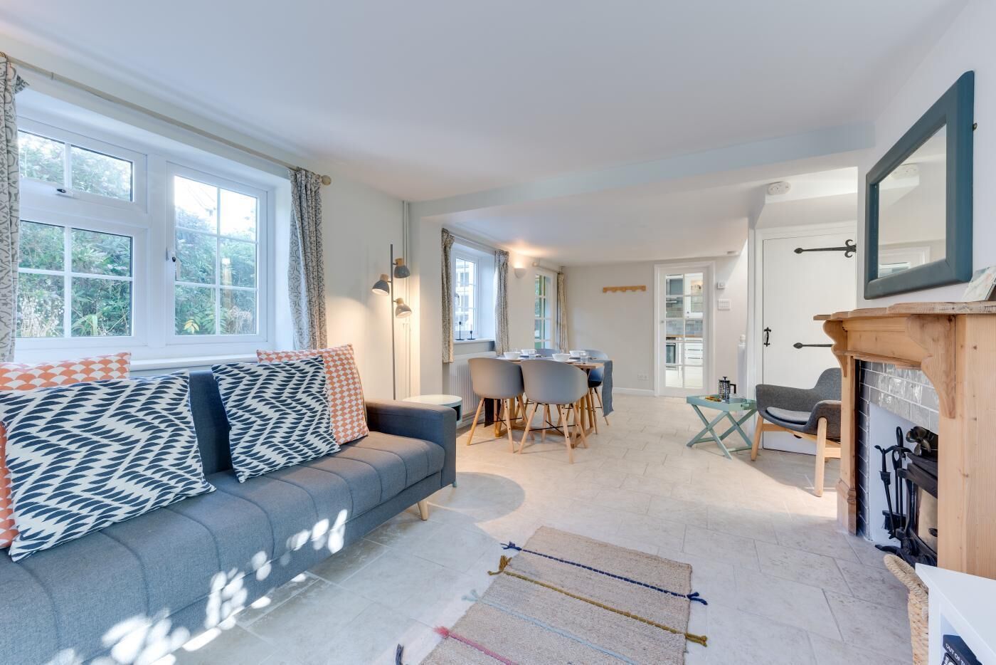 تلفزيون، مدفأة