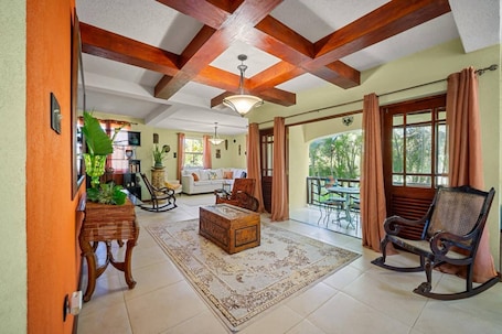 House, 4 Bedrooms, Garden View | Living area. Serenity Villa - by Zenbreak