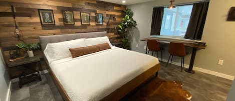 1 habitación, escritorio, tabla de planchar con plancha y wifi gratis