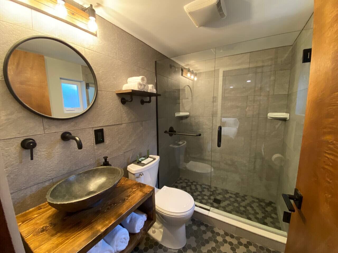 Hair dryer, soap