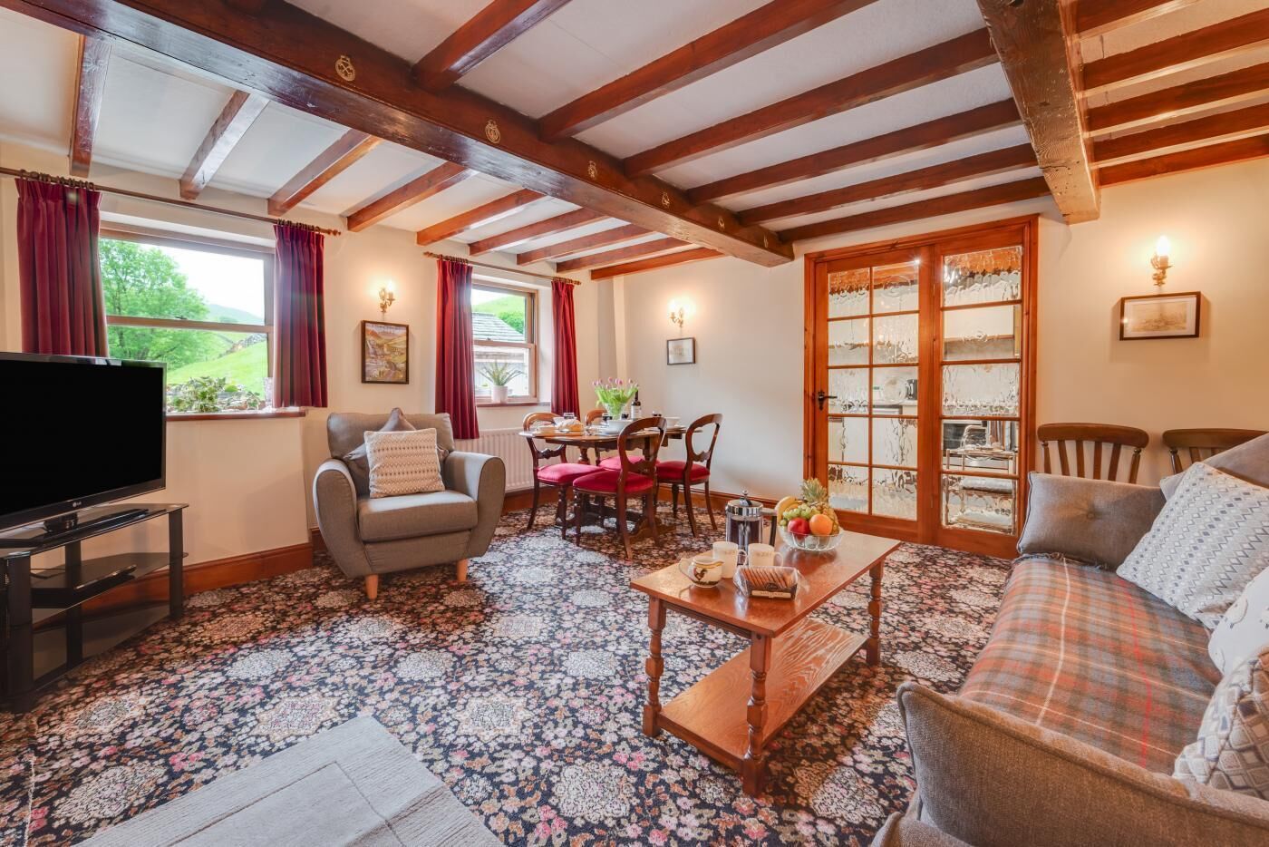 تلفزيون، مدفأة