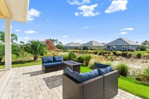 Terrace/patio - Family-Friendly Retreat w/ Pool, Beach Access (Port St. Joe)