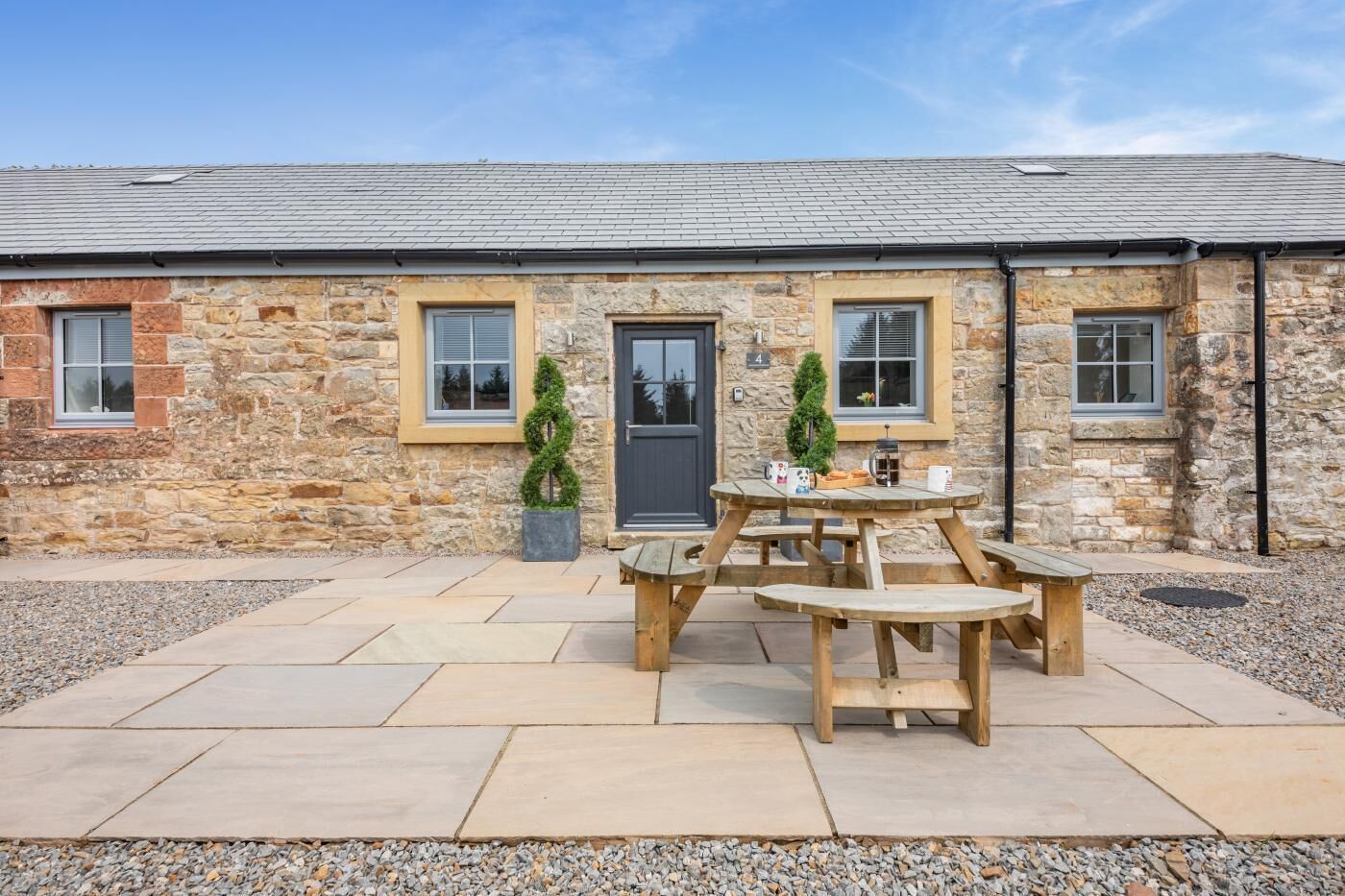 Opções para refeição ao ar livre