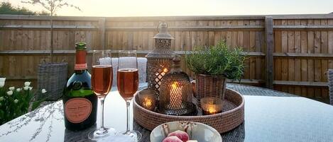 Opções para refeição ao ar livre