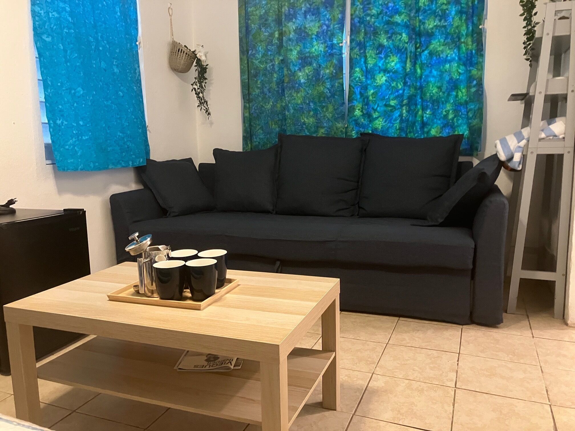 Basic Quadruple Room, Patio | Individually decorated, individually furnished, free WiFi, bed sheets