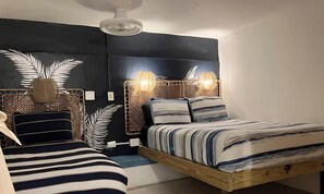 Decoración personalizada, muebles diferentes y wifi gratis 