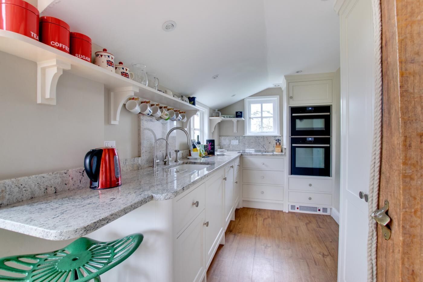 Microwave, oven, dishwasher, highchair