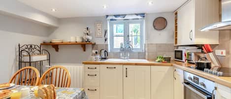 Microwave, oven, dishwasher, highchair