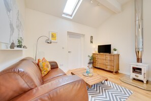 Télévision, cheminée