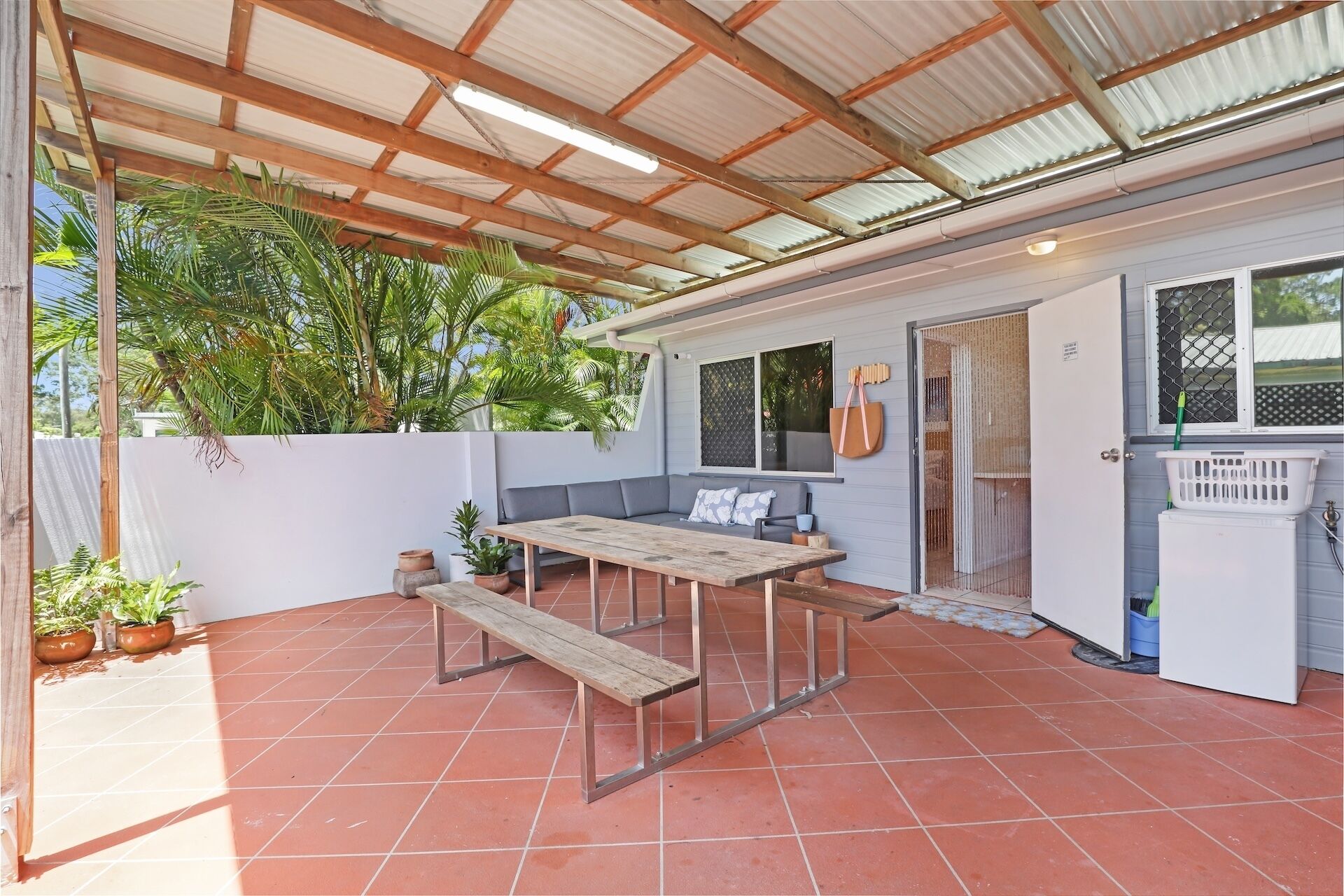 Udendørs spisemuligheder