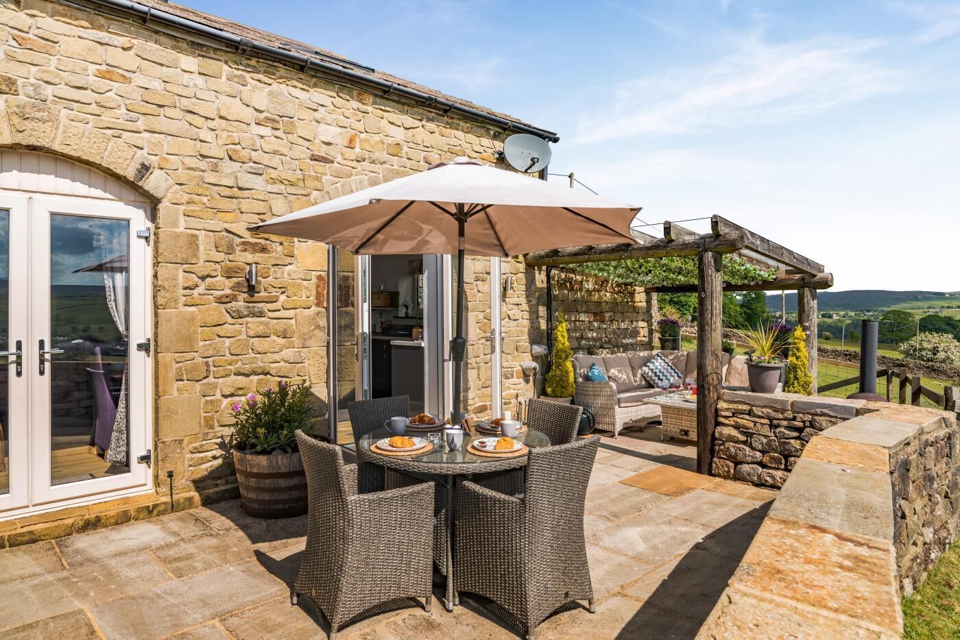 Opções para refeição ao ar livre