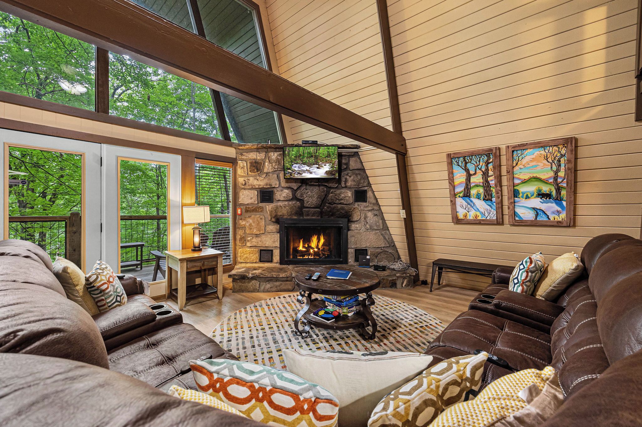 TV, peis, videospill og DVD-spiller