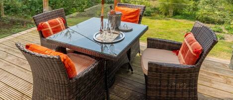 Opções para refeição ao ar livre