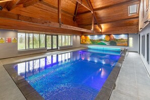 Indoor pool - 6 Bed in Tosside Near Settle (oc-ds101) (Gisburn Forest)