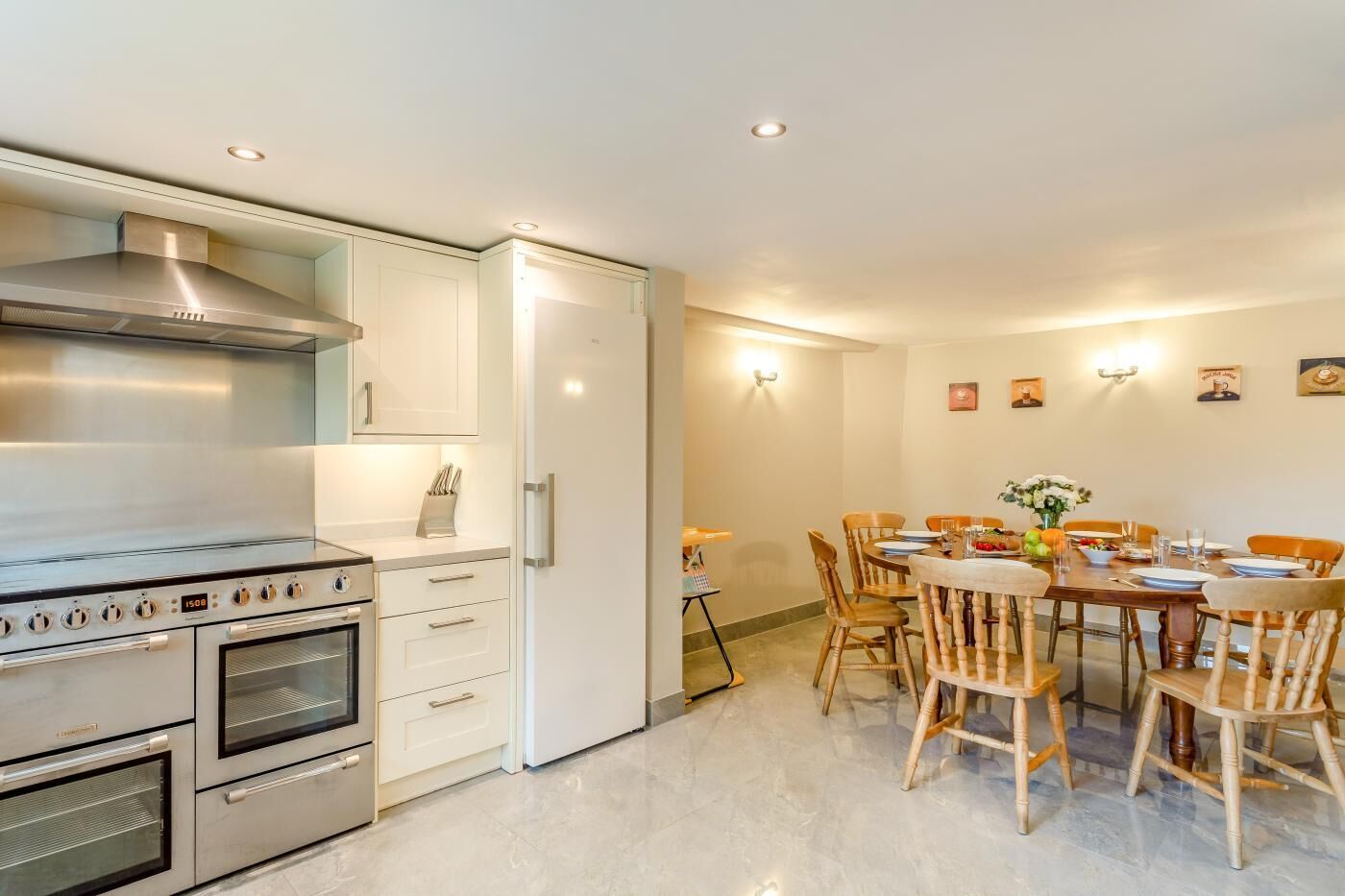 Microwave, oven, dishwasher, highchair