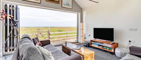 Télévision, cheminée