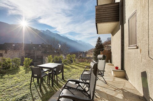 Apartment 'Maison De Doi - Chatillon' with Mountain View, Private Garden and Wi-Fi
