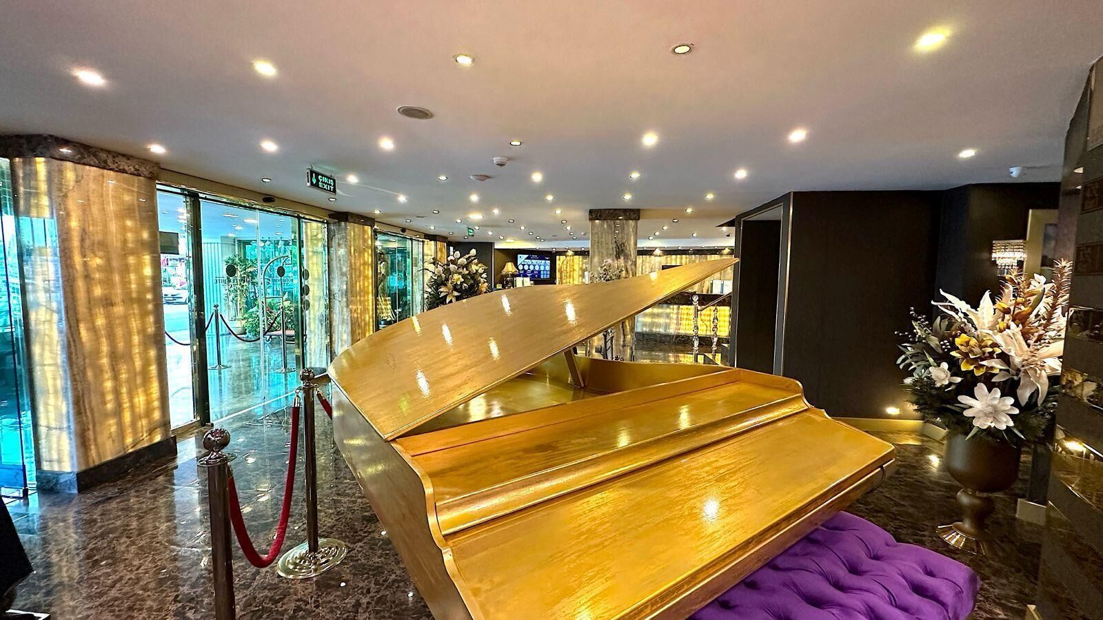 Blick von der Unterkunft