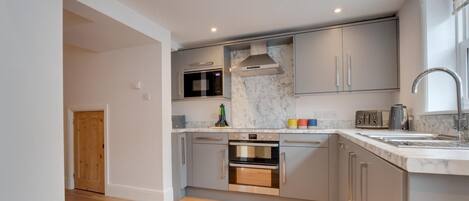 Microwave, oven, dishwasher, highchair