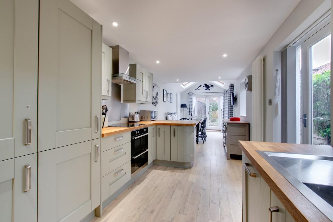 Microwave, oven, dishwasher, highchair