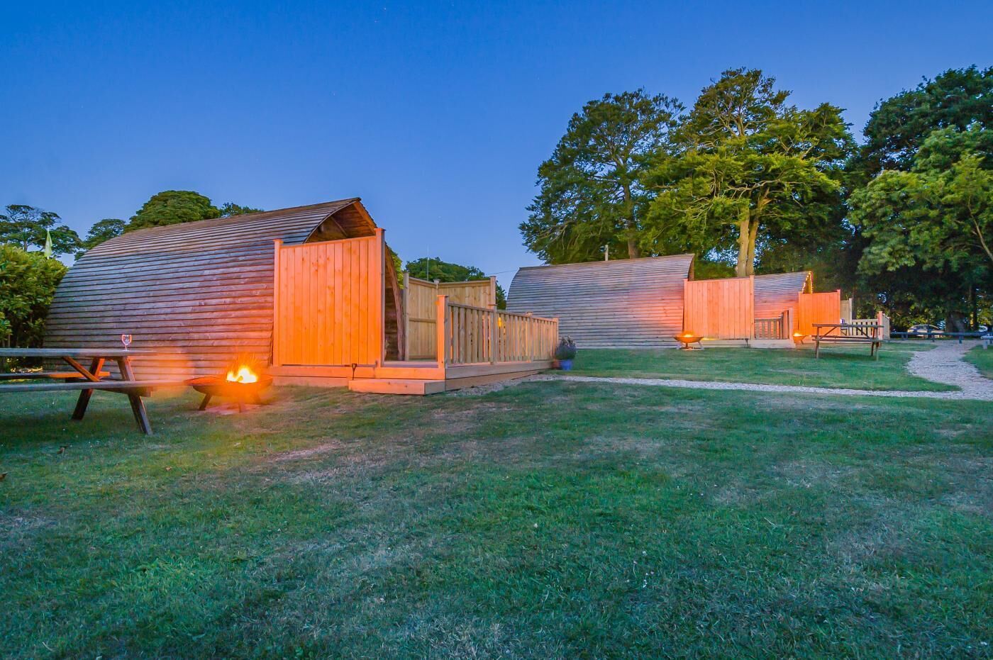 Udendørs spisemuligheder