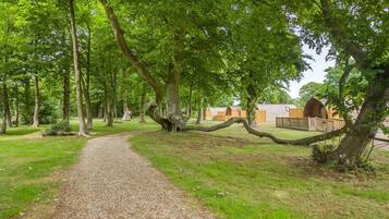 Overnatningsstedets område