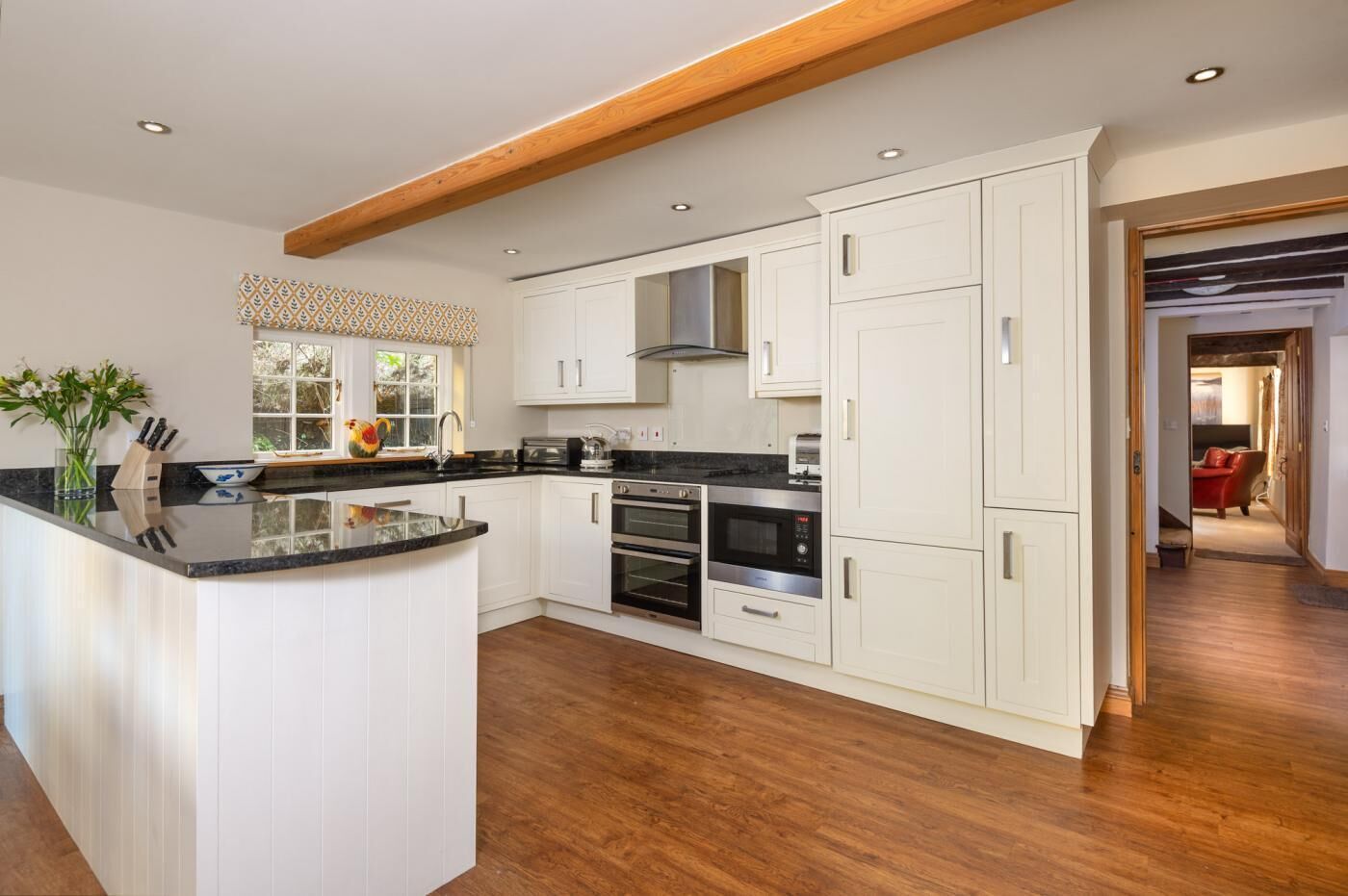 Microwave, oven, dishwasher, highchair