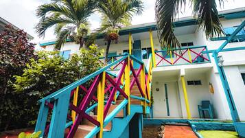 Fachada de la propiedad