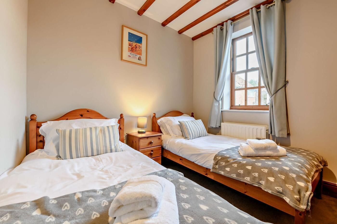 Iron/ironing board, travel crib, free WiFi, bed sheets