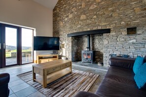 TV, fireplace - 3 Bed in Llanrhidian (oc-hh476) (Pen-clawdd)