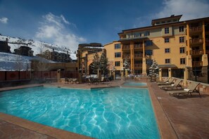 Pool - Ski-in/Ski-out Access | Shared Hot Tub + fireplace (Park City)