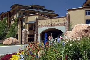 Exterior - Ski-in/Ski-out Access | Shared Hot Tub + fireplace (Park City)