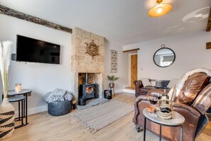 TV, fireplace - 2 Bed in Seahouses (oc-gd1926) (Seahouses)