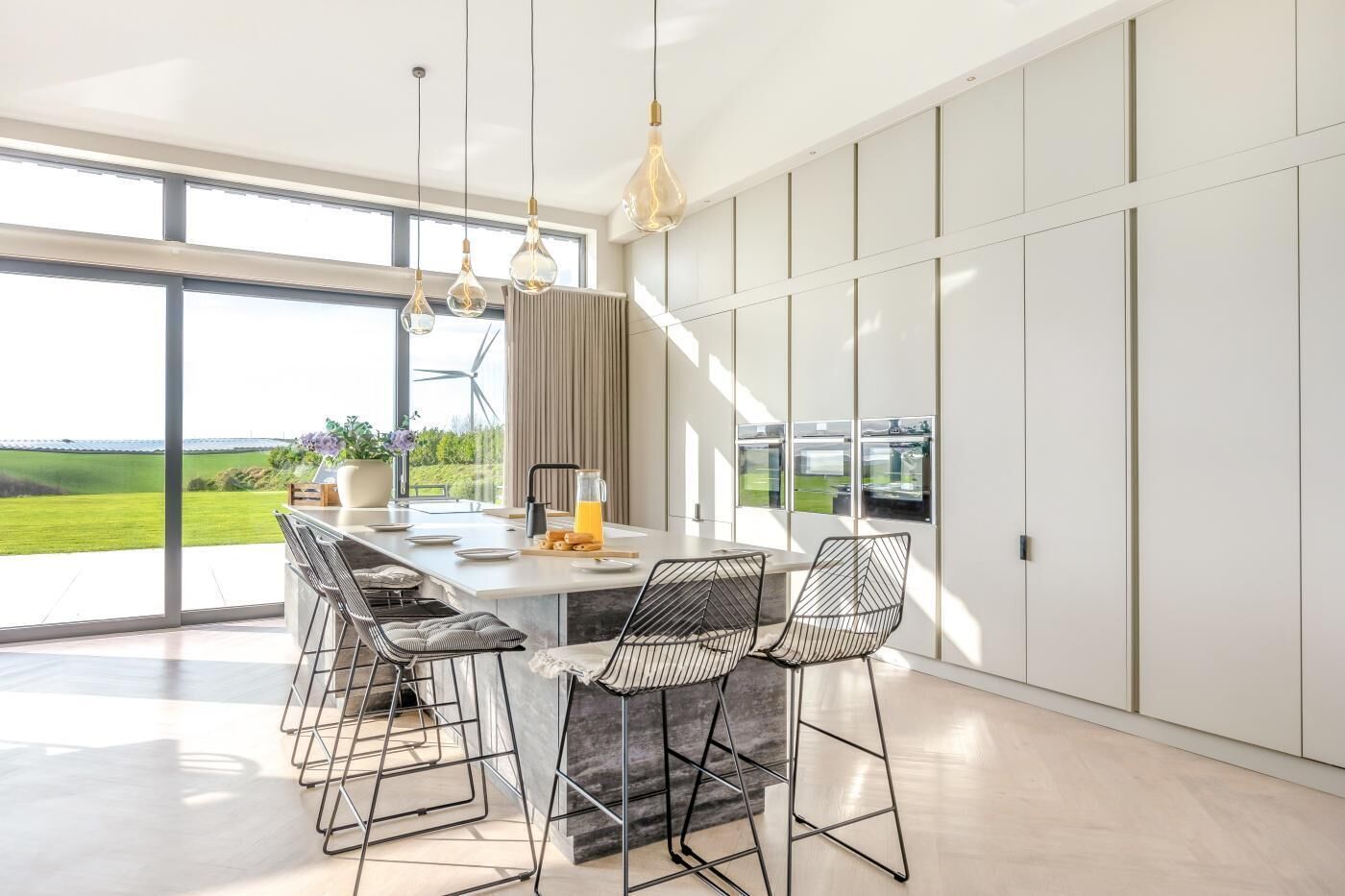 Oven, dishwasher, highchair, cookware/dishes/utensils