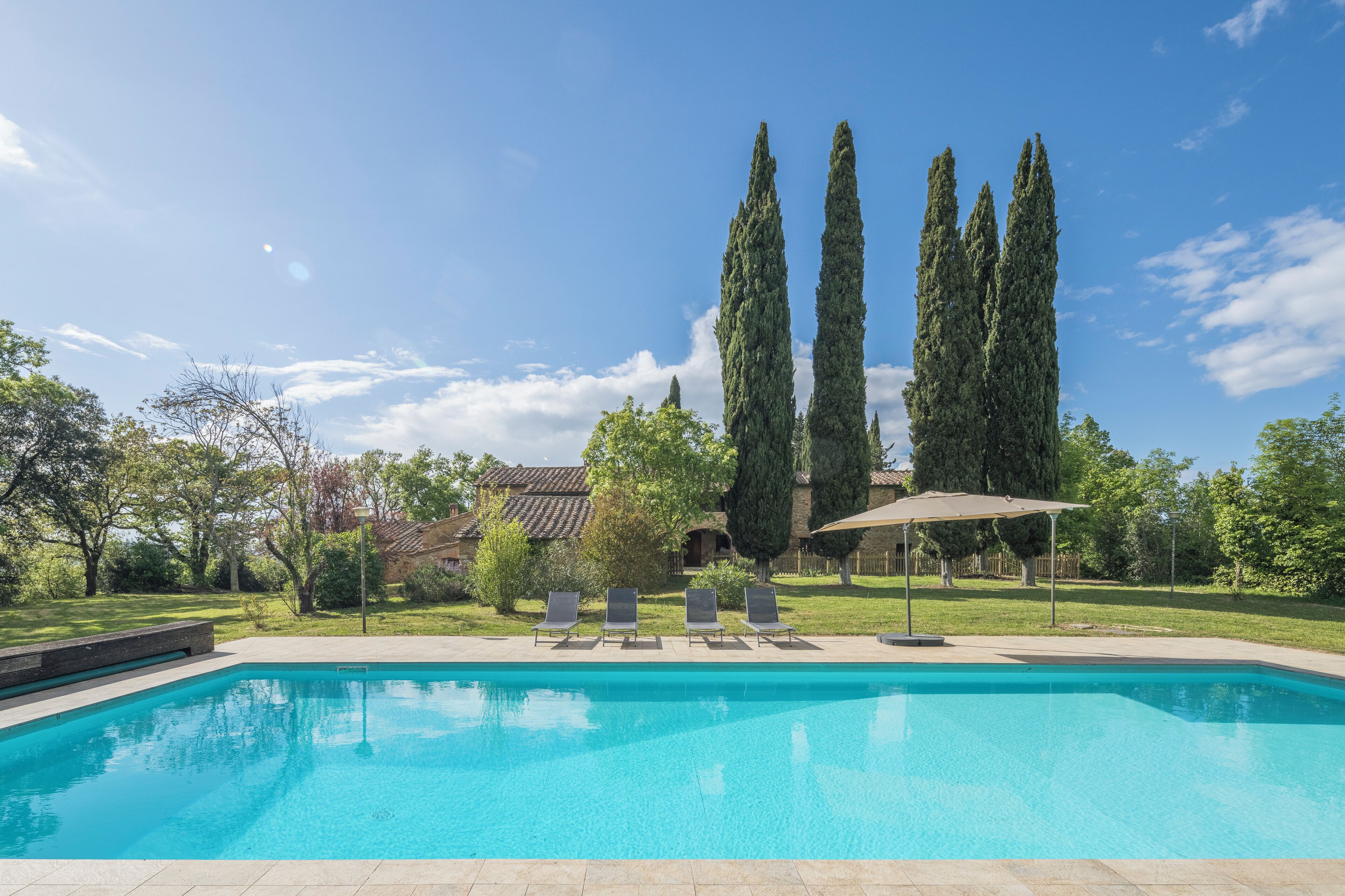 Seasonal outdoor pool