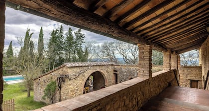 Amelia House Private Pool Casole Elsa Monti